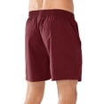 thumbnail image 3 of Pantalones cortos deportivos NORTHYARD Running para hombre, color vino, secado rápido, 5 pulgadas, 3 of 6