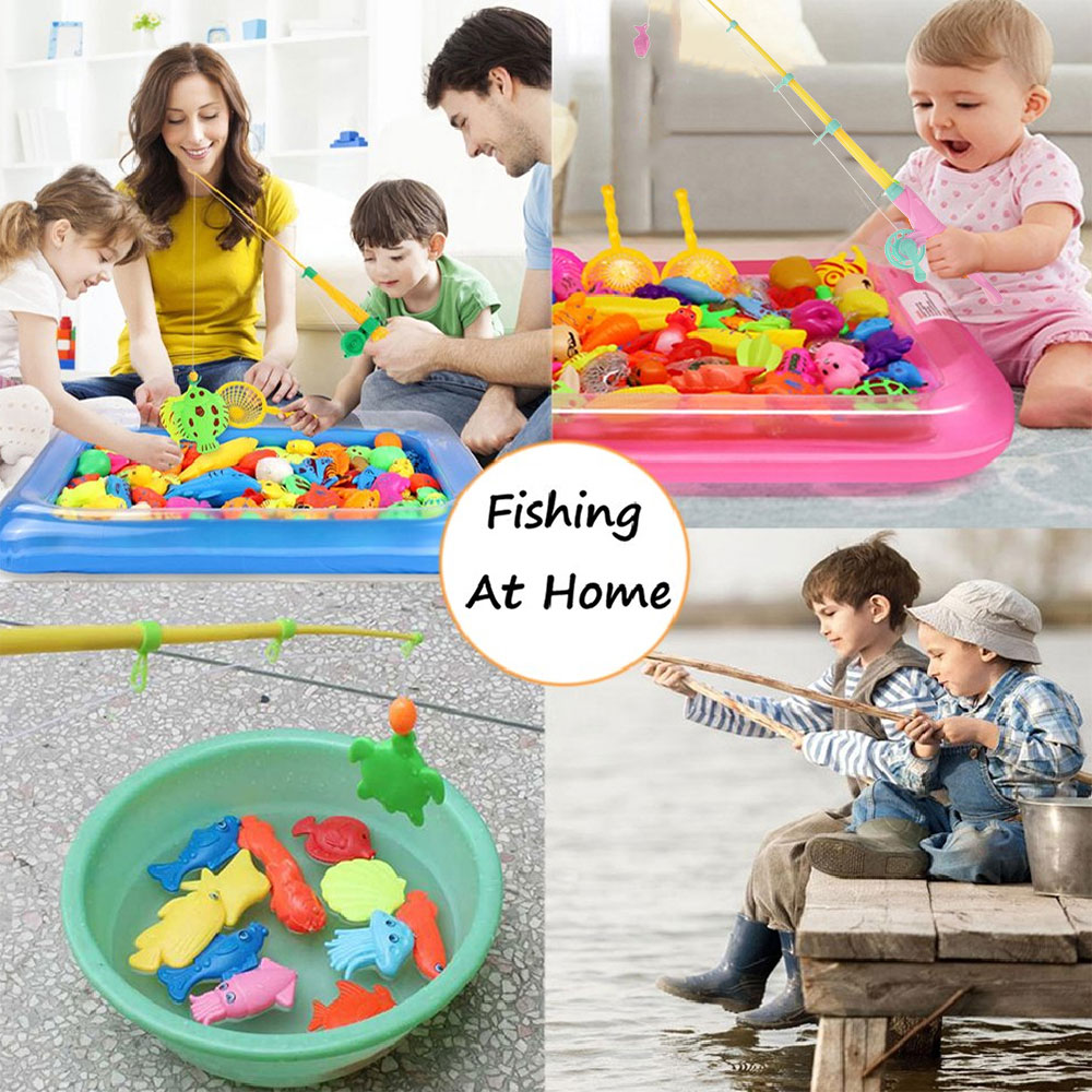 Magnetic Electric Fishing Game with Music Children Water Baby Toys Gif –  Toyster