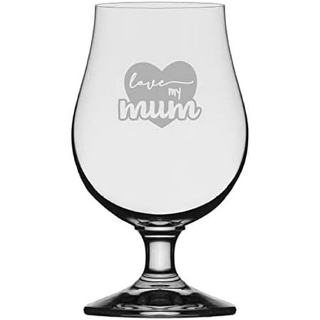 

Love My Mum Mother s Day Etched 13.25oz Iona Beer Glass