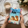 thumbnail image 3 of Best Pomeranian Dad Ever Happy Father's Day Spiral Bound Journal Pom Dog Lover Gifts 5x7in Spiral Notebook - 02006, 3 of 5