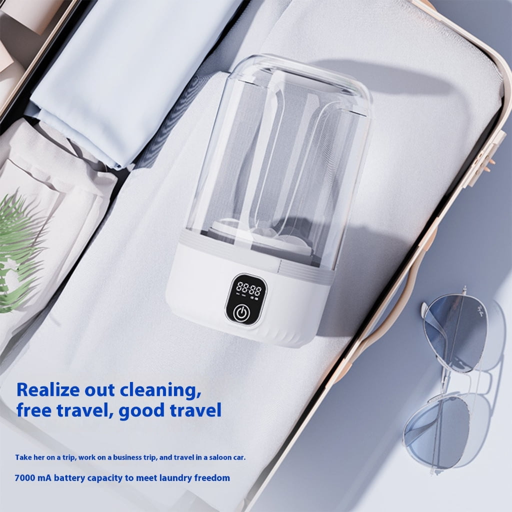 Miniature Rechargeable Clothes Washer for Delicates Socks and Towels Washing Machine Laundry Device