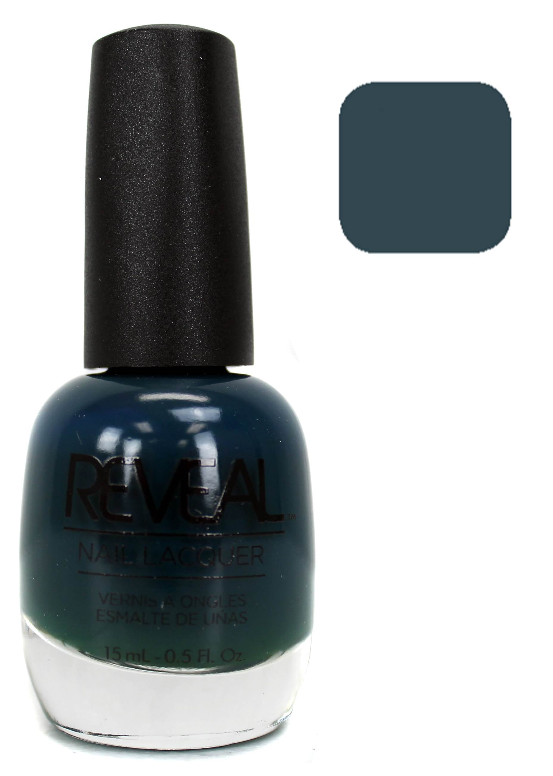 NEW Reveal Deep Green Color Salon Grade Nail Polish Lacquer Bottle 15