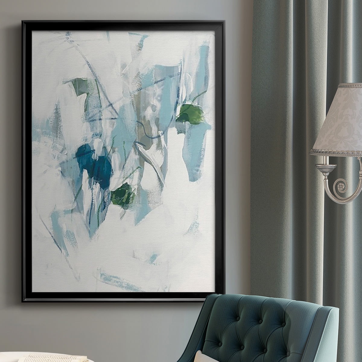 Ice Cavern II Premium Framed Print, in Gold, Black, or Silver - Ready to Hang