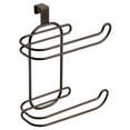 thumbnail image 6 of Over Tank Mounted Bathroom Toilet Paper Holder,Space Saving Roll Storage for Bathroom, 6 of 9