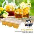 thumbnail image 3 of Ice Cube Trays - Square Ice Cube for Chilling Whiskey Wine Cocktail Beverages Juice, 3 of 5