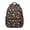 Hedgehog Pattern-2, variant on Hedgehog Pattern with Pioneer Flower Backpack for School,Cute School Bag,Schoolbag with Adjustable Shoulder Straps & Padded Back,15.3"x11"x6.7"