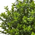 thumbnail image 2 of Nearly Natural Boxwood Artficial Plant in White Vase (Indoor/Outdoor), 2 of 5