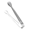thumbnail image 3 of Linyer Stainless Steel Sugar Tong Portable Reusable Solid Color Ice-cube Picker Indoor Hotel Food Serving Tool Clip Accessories Silver, 3 of 8