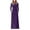 Purple, variant on ChaoHeng Long Dresses Fashion Dresses for Women 2025 Women Casual Long Sleeve Sexy Plus Size Loose Plain Pockets Long Maxi Dress