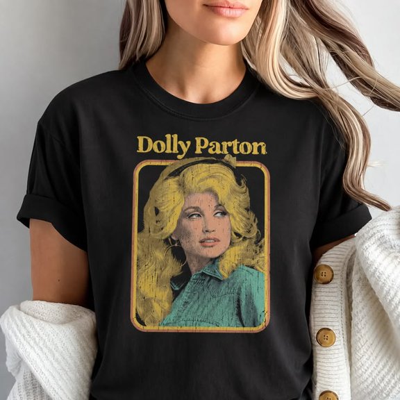Dolly Vintage Country Music Graphic T-Shirt, Unisex Retro Tee