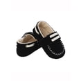 thumbnail image 6 of Seyurigaoka Baby Crib Shoes Anti-Slip PU Leather Moccasins Infant Pre Walkers, 6 of 10