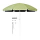 thumbnail image 1 of Sombrilla para patio al aire libre, sombrilla de jardín, fácil de transportar con varillas resistentes, portátil verde, 1 of 9