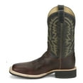thumbnail image 3 of Justin Boots Mens Trainor 11 Inch Square Toe Cowboy  Mid Calf Boots, 3 of 5