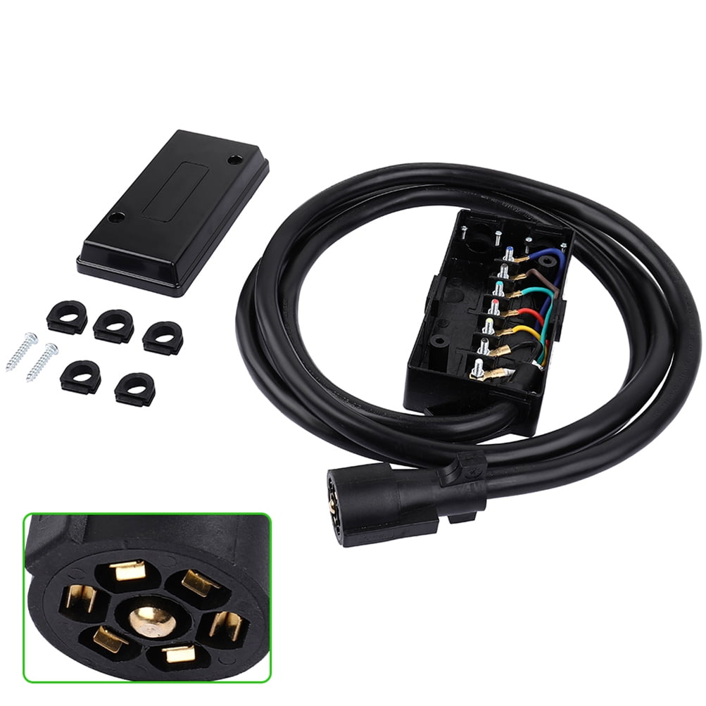 CCIYU Heavy Duty 7 Way Trailer Wire Junction Box Camper Truck