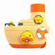 thumbnail image 1 of Juguetes De Baño Para Bebés Pato De Dibujos Animados Juguetes De Agua Ventosa Barco Juguetes Bañera Juguetes De Pared Para Baño Ducha Vogacara FN006100-00, 1 of 6