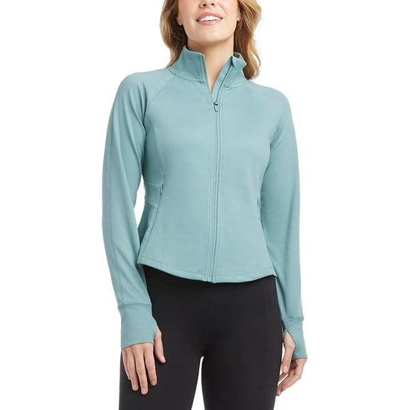Jockey Women's Tulip Hem Yoga Jacke tArctic, XS