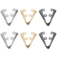 thumbnail image 1 of MOVTOTOP 3 Pairs Metal High Heels Toe Cap Protector for Pointed Shoes Elegant Tip Cover, 1 of 7