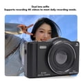 thumbnail image 4 of Cámara Digital 4K Para Fotografía, Cámara De Vlogging Wifi 75MP Con Pantalla Táctil De 2.8 ", Zoom Digital 16x, Cámaras De Video De Enfoque Automático Para Principiante, 4 of 7