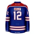 thumbnail image 3 of Bills Blue Jim Kelly Crossover Hockey Jersey, 3 of 3