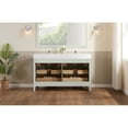 thumbnail image 2 of Legion Furniture WS2518-60-SS 60 in. Silver Strand Finish Solid Wood Sink Vanity, 1 in. Artificial Stone Top, 2 of 4