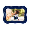 thumbnail image 4 of Marco de fotos Isaac Jacobs Curved Deco 4x6, azul marino, 4 of 4