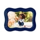 thumbnail image 4 of Marco de fotos Isaac Jacobs Curved Deco 4x6, azul marino, 4 of 4