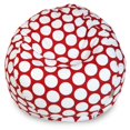 thumbnail image 1 of Majestic Home Goods Big Polka Dots Large Classic Bean Bag Chair, Multiple Colors, 1 of 5
