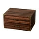 thumbnail image 2 of Organizador de escritorio de madera, caja de maquillaje con múltiples cajones, diseño vintage. 24 x 18 x 13 cm, 2 of 9