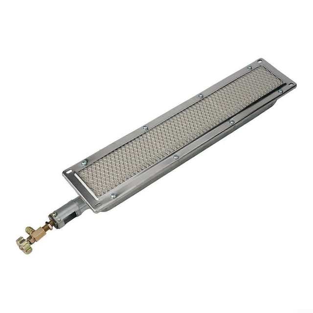 BBQ Infrared Ceramic Burner, BBQ Gas Grill, Infrared Ceramic Burner for Outdoor Ovens (44 x 9.5cm)