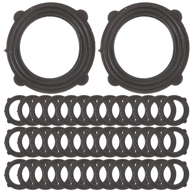 Shengjike - 30 arandelas de goma para manguera de jardín, juntas de sellado, accesorios para manguera de jardín
