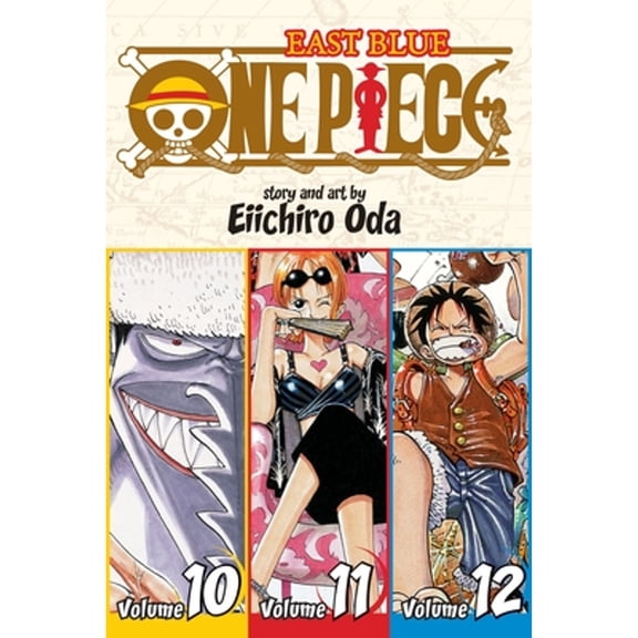 Pre-Owned One Piece (Omnibus Edition) One Piece (Omnibus Edition), Vol. 4: Includes Vols. 10, 11 & 12, Book 4, (Paperback)