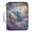 Butterfly Planet Starry Sky, variant on Haosy Accordion File Organizer Zipper Binder 500 Sheet 6-Tab Expanding File Folder Multi-Pocket 1.2 Inch 3 Ring Butterfly with Flower