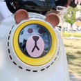 thumbnail image 4 of Colorful Bear Ears Motorcycle Helmet Stickers Decor Unisex for Bicycle and Car, 4 of 5