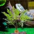 thumbnail image 2 of Reptile Hideout Plant Model Simulated Leaves Plant Decoration Reptile Tank Decorative Fake Plant, 2 of 8