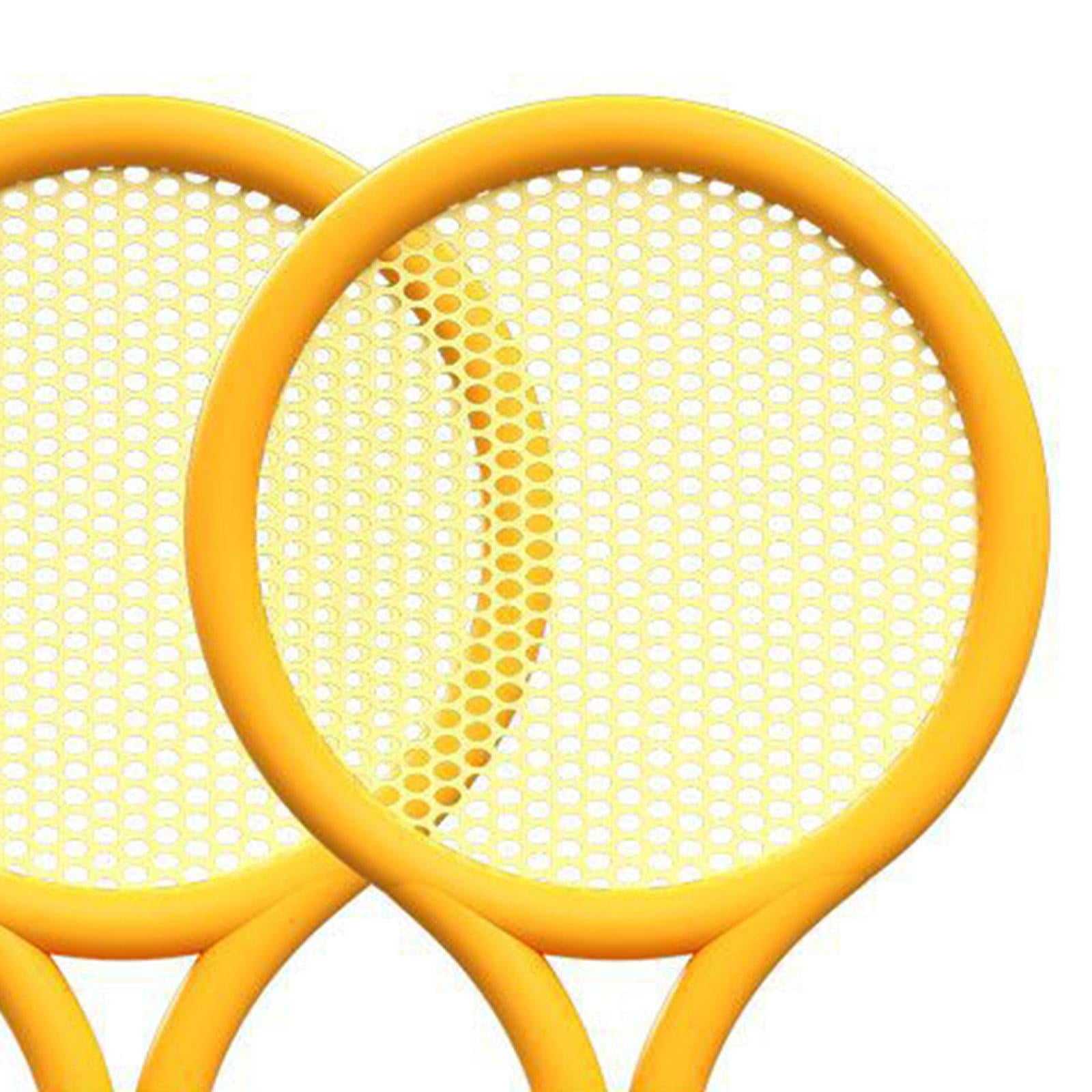 GARENDE Children Badminton Tennis Set Tennis Racket for Kids for Yard Girls Backyard Orange