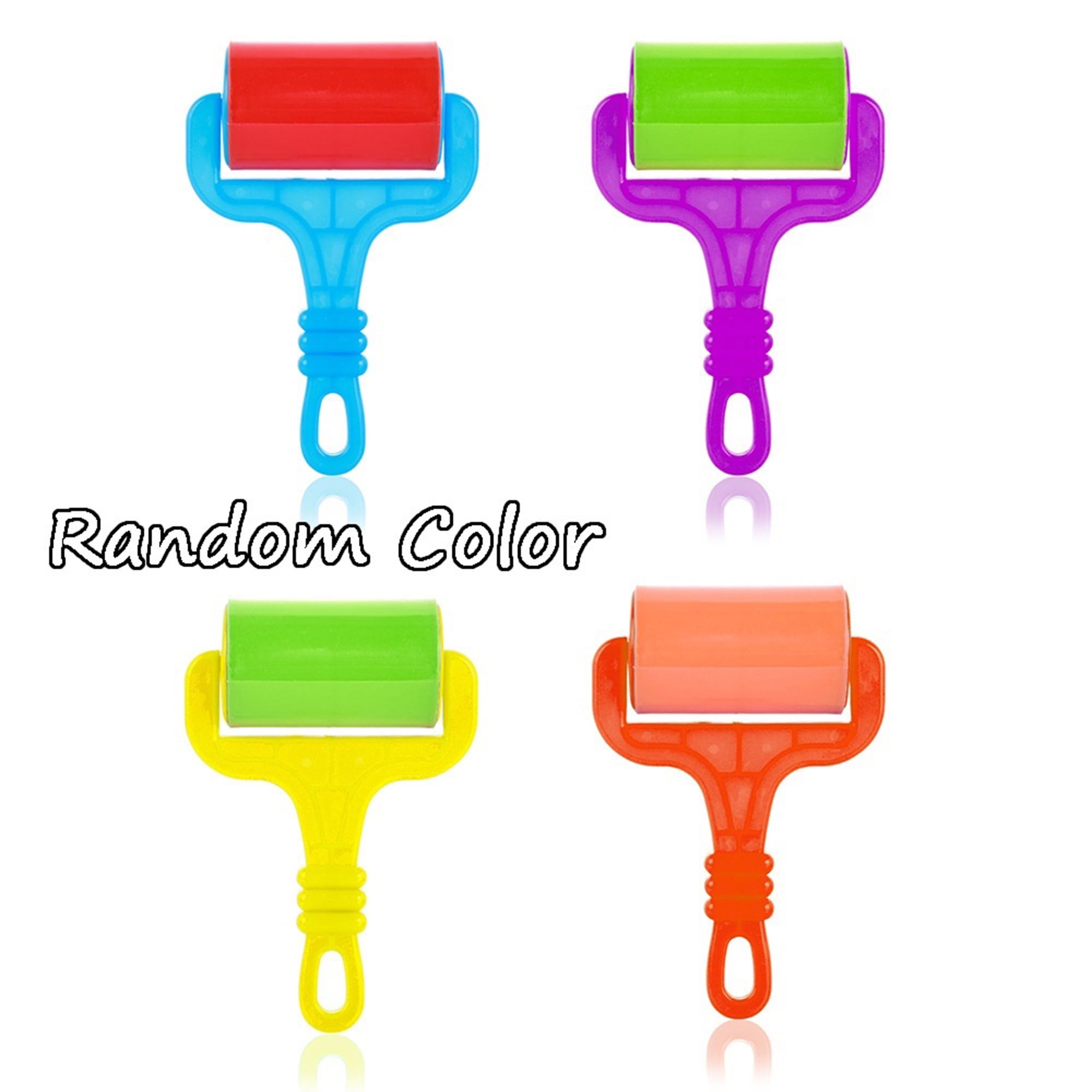2 pack Diamond Painting Cross Stitch Tool Diamond Painting Plastic Roller Rolling Tool Diamond Painting Accessories( Random Color)