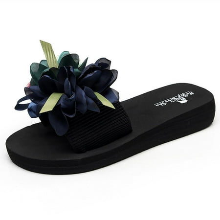 

Womens Sandles Women s Sandals Sandals Women One Fashion Flope Heel Thick Soled Women s Beach