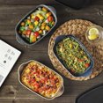 thumbnail image 4 of 700ML Cheese Baked Rice Tray Household Ceramic Baking Oven Microwave Oven Baking Tray Kitchen Utensils, 4 of 5
