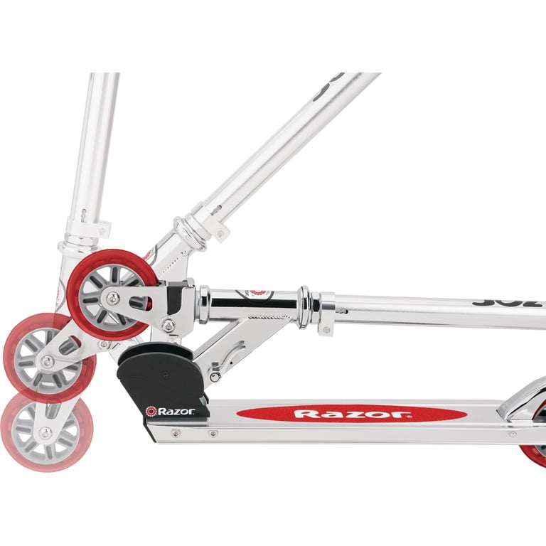 Razor, Kick Scooter, Aluminum Model A2, Red for Boys and Girls