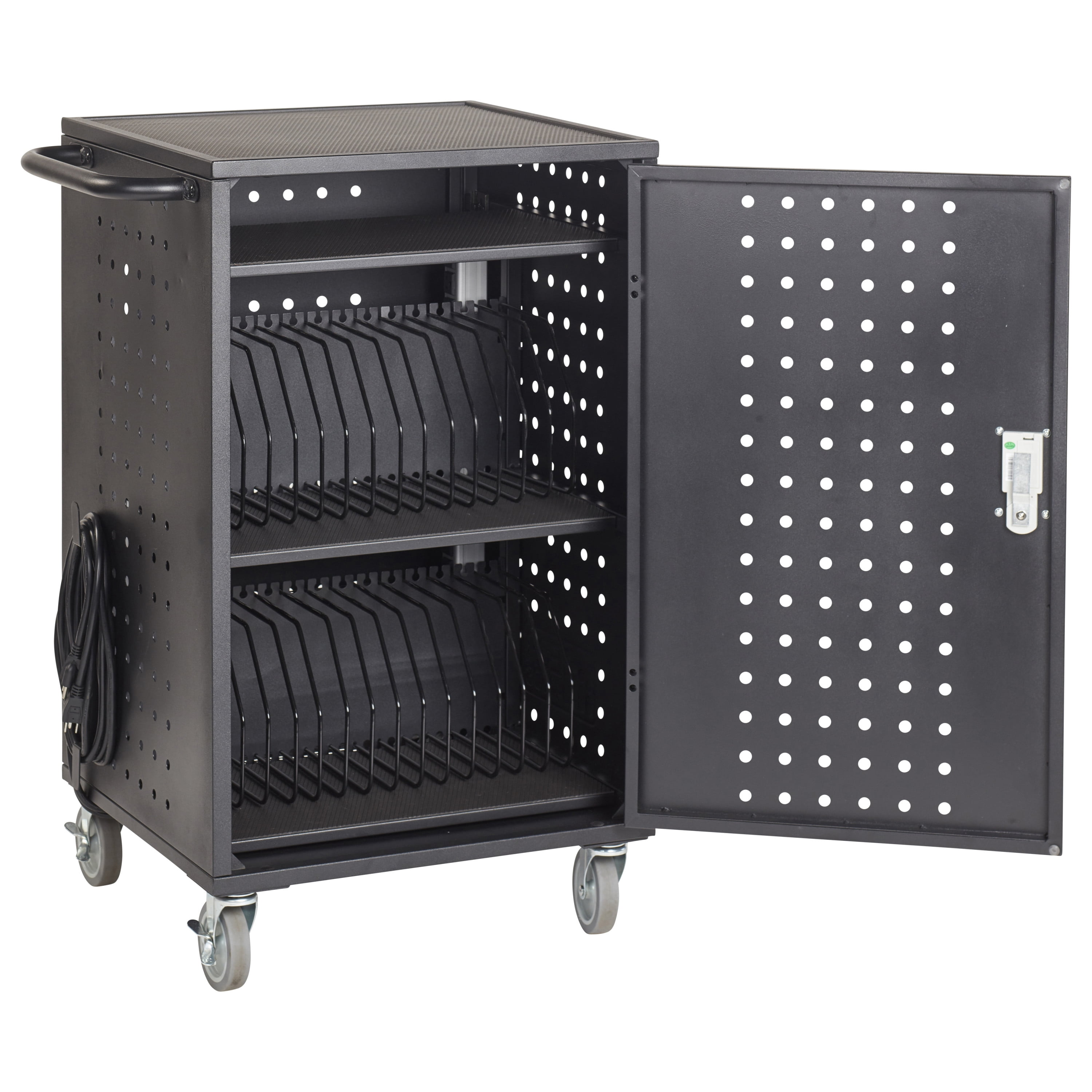 30Bay Charging Cart Black