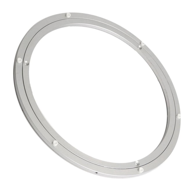 Dailydanny Plateau Tournant Rotatif en Aluminium Robuste pour Table à Manger (20 Pouces)