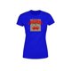 thumbnail image 2 of Playera Blusa De Cerezas Cherries Con Fondo Animal Print Vintage Color Azul Talla Grande Marca Emil SaEs, 2 of 4