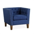 thumbnail image 4 of Campbell Chaise d'Appoint Bleue, 4 of 5