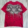thumbnail image 2 of Affliction-Camiseta Vintage gótica de calle americana para hombre, ropa de gran tamaño, camisetas holgadas Punk de Hip Hop Harajuku para adultos y niños, 2 of 5