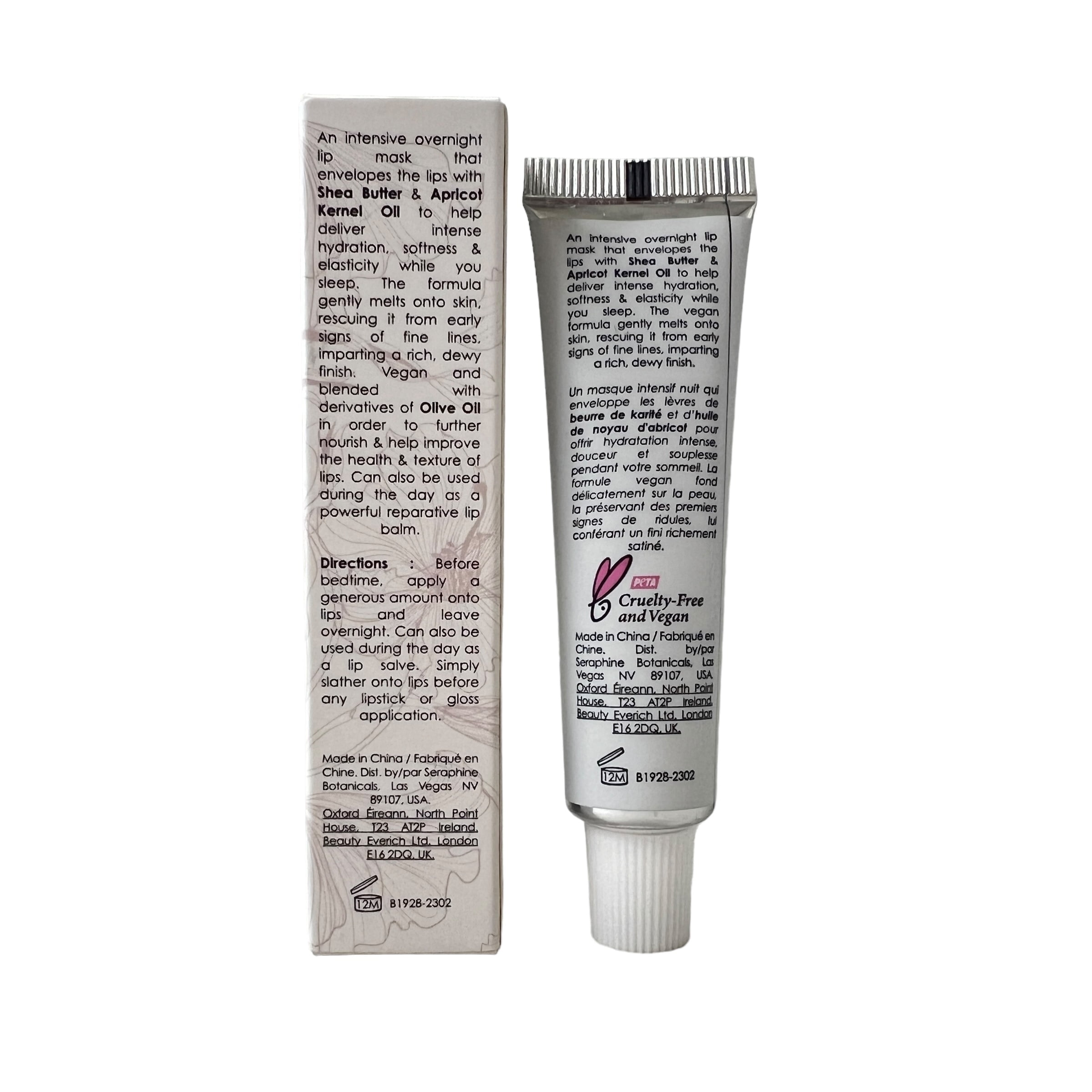 Seraphine Botanicals Fruit Butter Lip Mask 15g