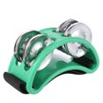 thumbnail image 1 of UPGRATOR Tambourines For Adults Foot Tambourine Green ABS 1Pack, 1 of 4