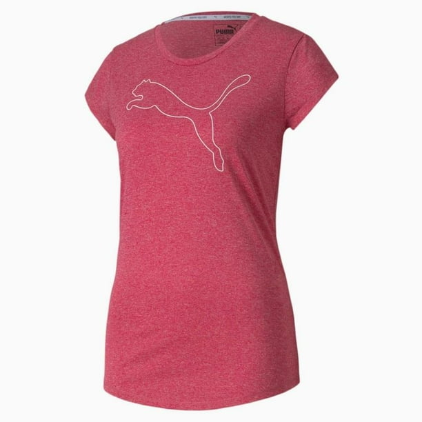 Playera Puma Active Logo Tee para Mujer 851873-50 fucsia oscuro L Puma 851873-50 JSY ACTIVE LOGO TEE