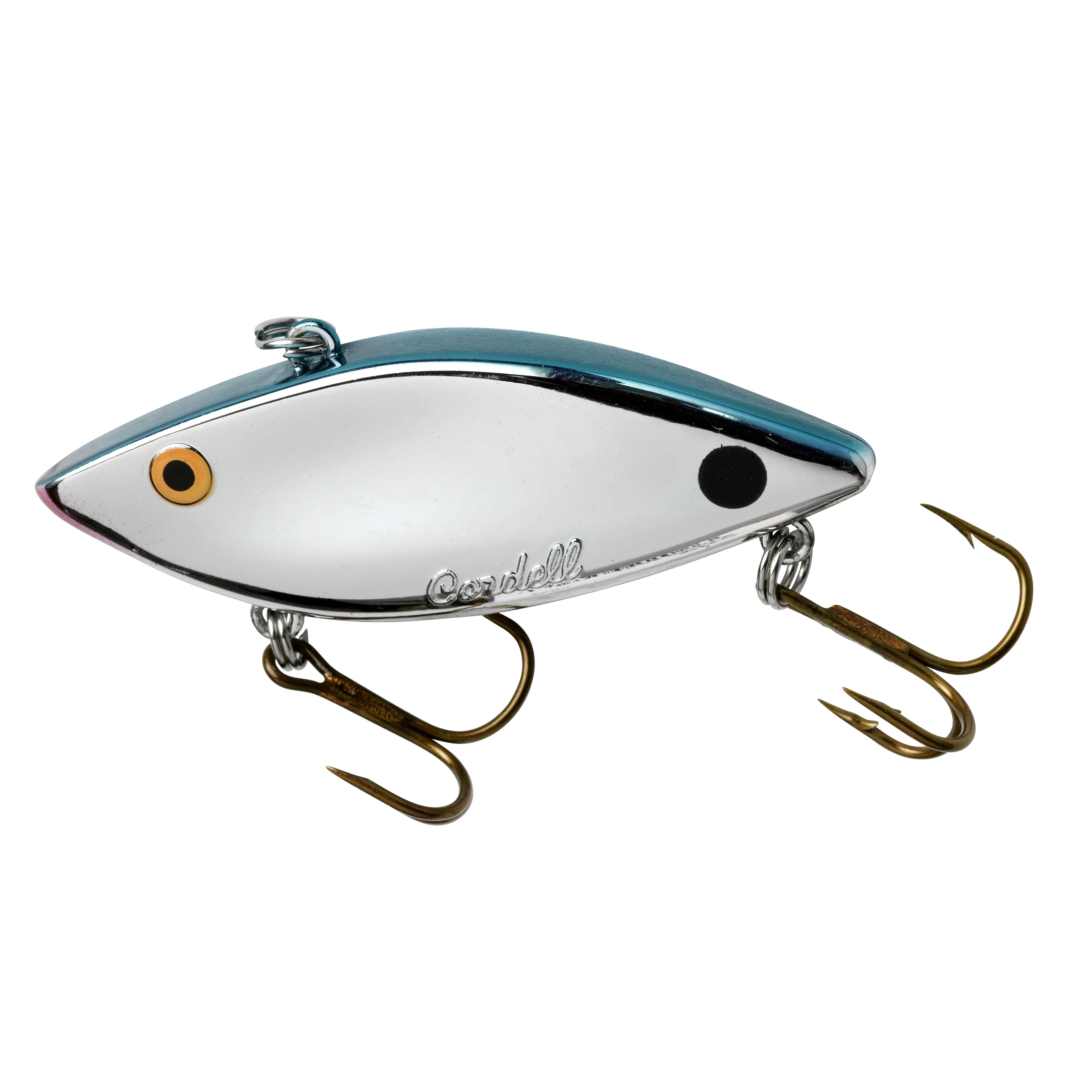 Cotton Cordell Super Spot Hard Baits 2 1/2 In. Chrome Blue, Fishing Lure