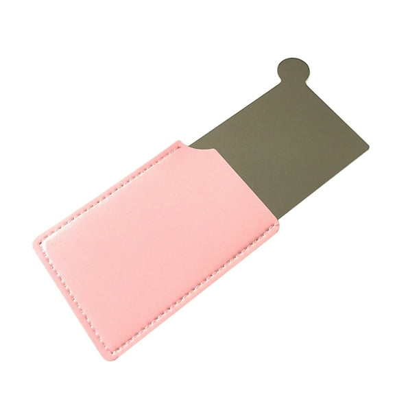 NICEXMAS 1Pcs Mini Mirror Stainless Steel Square Portable Cosmetic Usage For Women Daily Use Travel