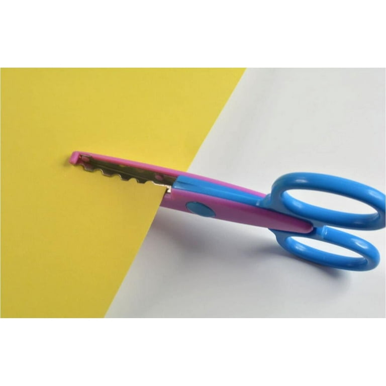 Wholesale DIY Plastic Kids Design Safety Craft Scissors Decorative Edge  Wave Edge Cutting Zigzag Scissors - China Portable Scissor, Mini Colorful  Scisssors